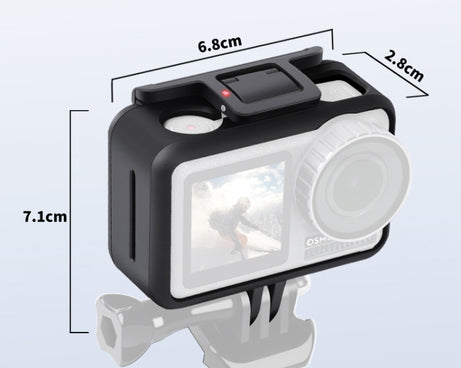 Sports Camera PC+ABS Shockproof Protective Case for DJI Osmo Action 1