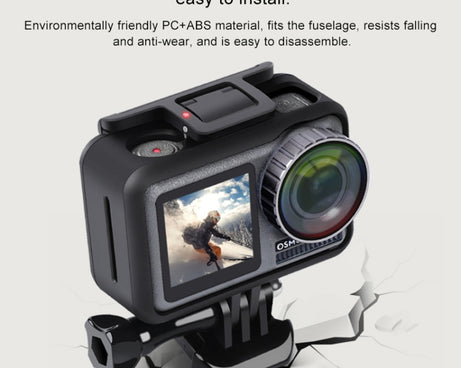 Sports Camera PC+ABS Shockproof Protective Case for DJI Osmo Action 1