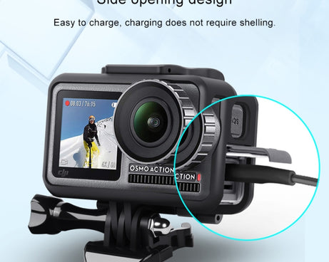 Sports Camera PC+ABS Shockproof Protective Case for DJI Osmo Action 1