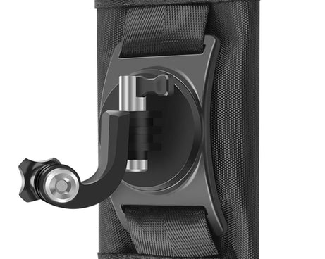 Hook and Loop Fastener Backpack Rec-Mounts Clip Clamp Mount with Screw for GoPro, Insta360, DJI and Other Action Cameras