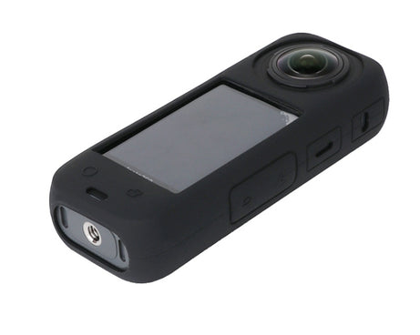For Insta360 X4 Silicone Protective Case with Lens Cover