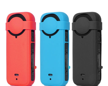 For Insta360 X4 Silicone Protective Case with Lens Cover