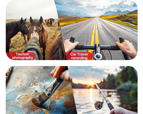 Front Chest Belt Shoulder Strap Mount Holder for GoPro, Insta360, DJI and Other Action Cameras