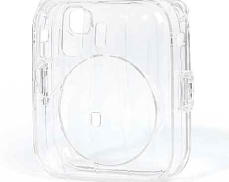 For FUJIFILM instax mini 13 Protective Crystal Shell Case with Shoulder Strap, For FUJIFILM instax mini 13