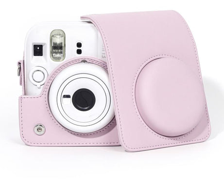 For FUJIFILM Instax Mini 13 Vegan Leather Full Body Camera Protective Bag with Shoulder Strap, For FUJIFILM Instax Mini 13