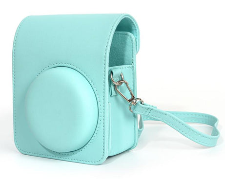 For FUJIFILM Instax Mini 13 Vegan Leather Full Body Camera Protective Bag with Shoulder Strap, For FUJIFILM Instax Mini 13