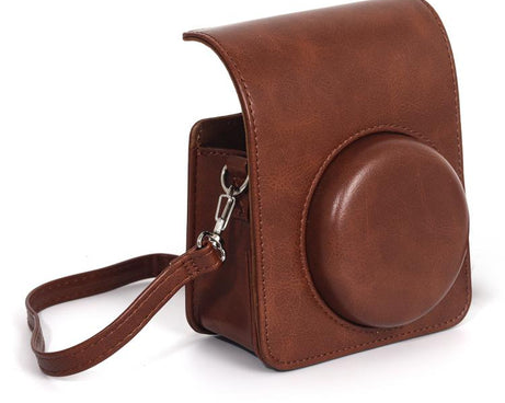 For FUJIFILM Instax Mini 13 Vegan Leather Full Body Camera Protective Bag with Shoulder Strap, For FUJIFILM Instax Mini 13