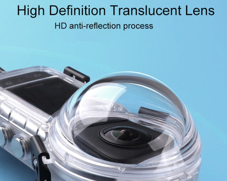 For Insta360 X3 Camera 50m Waterproof Sealed Diving Case