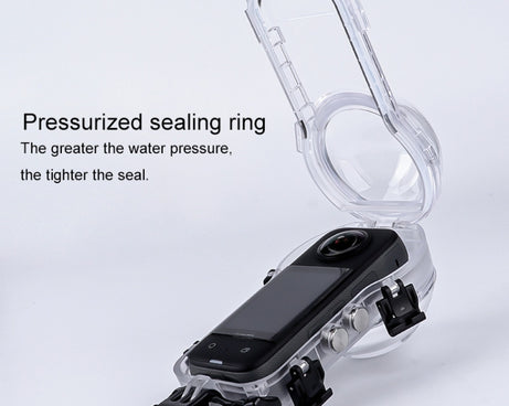 For Insta360 X3 Camera 50m Waterproof Sealed Diving Case