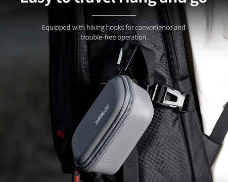 For Insta360 X4 STARTRC Camera Carry Case with Carabiner & Strap, For Insta360 X5 / X4