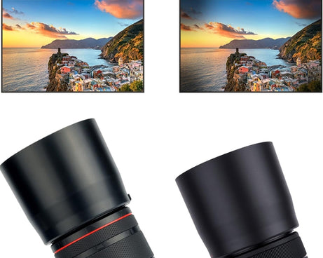 ES-65BII Lens Hood Shade for Canon EF 70-300mm F4-5.6 IS II USM Lens, ET-74B
