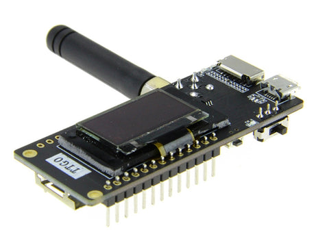 TTGO LORA32 V2.1 ESP32 0.96 inch OLED Bluetooth WiFi Wireless Module 433MHz SMA IP5306 Module with Antenna