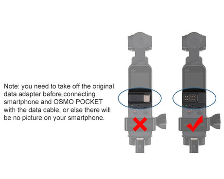 Sunnylife OP-X9208 Type-C to Type-C Cable for DJI OSMO Pocket, Length:1m, Type-C