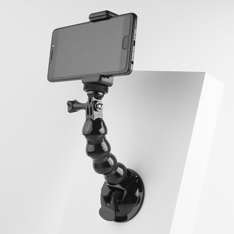 Suction Cup Jaws Flex Clamp Mount for GoPro, Insta360, DJI and Other Action Cameras