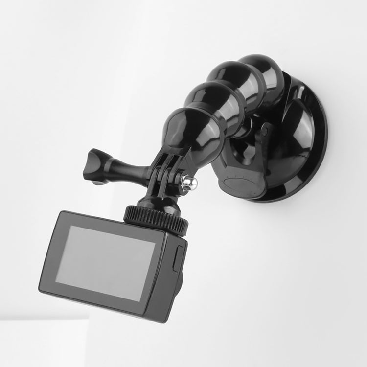 Suction Cup Jaws Flex Clamp Mount for GoPro, Insta360, DJI and Other Action Cameras