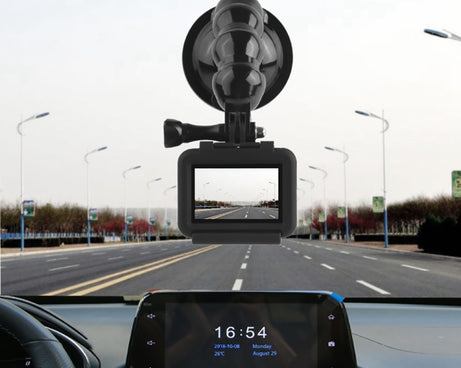 Suction Cup Jaws Flex Clamp Mount for GoPro, Insta360, DJI and Other Action Cameras