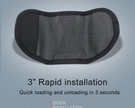 RUIGPRO Hook and Loop Fastener Backpack Rec-Mounts Clip Clamp Mount with Screw for GoPro, Insta360, DJI and Other Action Cameras