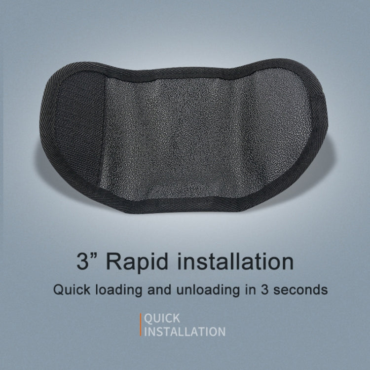 RUIGPRO Hook and Loop Fastener Backpack Rec-Mounts Clip Clamp Mount with Screw for GoPro, Insta360, DJI and Other Action Cameras