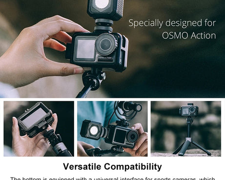 PGYTECH P-11B-010 Sports Camera Rabbit Cage Accessory Vlog for DJI Osmo Action