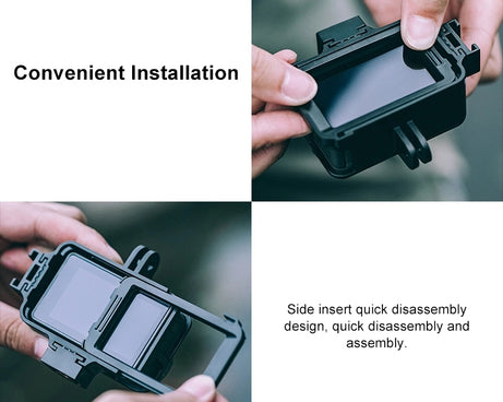 PGYTECH P-11B-010 Sports Camera Rabbit Cage Accessory Vlog for DJI Osmo Action