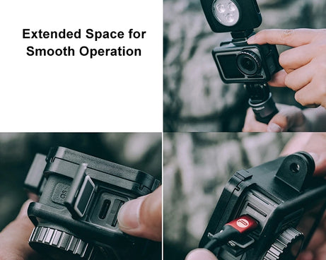 PGYTECH P-11B-010 Sports Camera Rabbit Cage Accessory Vlog for DJI Osmo Action