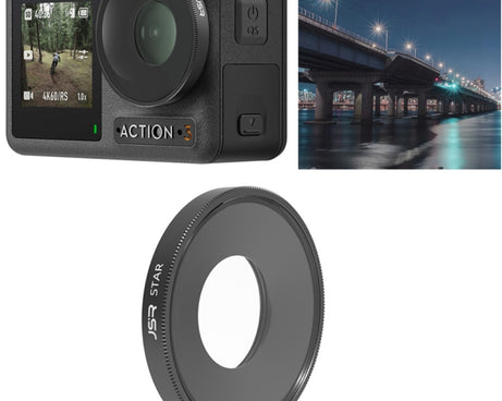 JSR Starlight Lens Filter For DJI Osmo Action 3, Starlight
