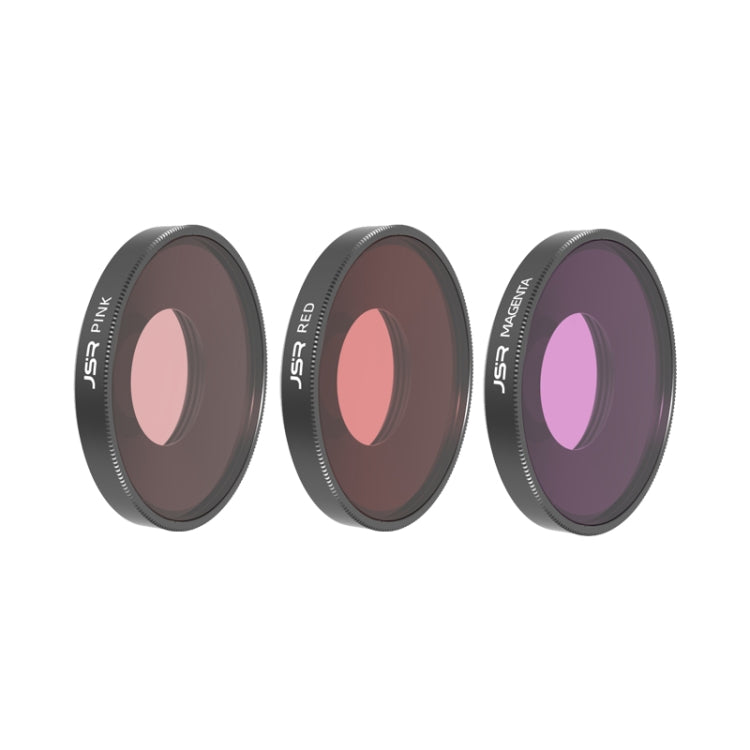 JSR Diving Red / Pink / Purple Color Lens Filter For DJI Osmo Action 3