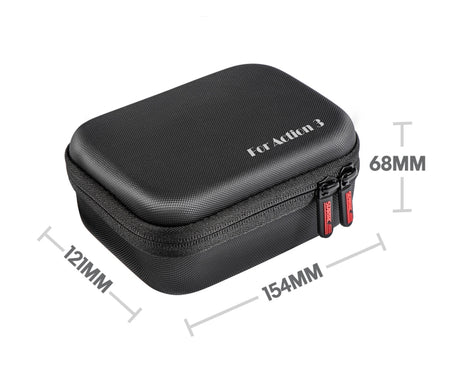 For DJI Osmo Action 3 STARTRC Camera Carry Case with Carabiner & Strap, For DJI Osmo Action 3