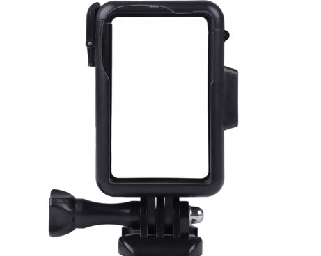 For DJI Osmo Action 3 Vertical Plastic Protective Frame Cage with Cold Shoes