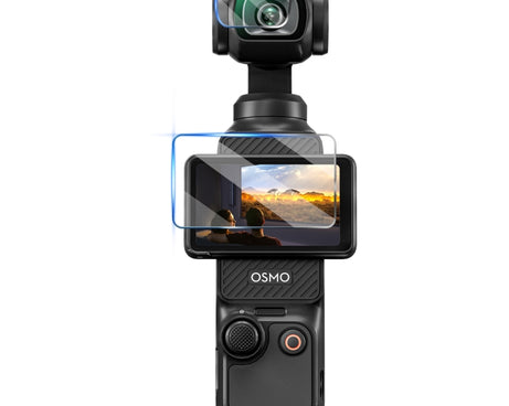For DJI OSMO Pocket 3 STARTRC 2 in 1 Tempered Glass Lens Protector + Screen Film