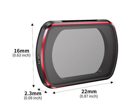 For DJI OSMO Pocket 3 STARTRC UV Lens Filter, UV