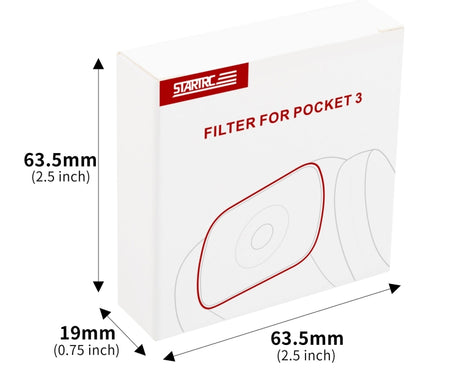 For DJI OSMO Pocket 3 STARTRC Star Lens Filter, Star