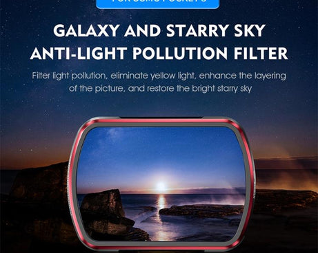 For DJI OSMO Pocket 3 STARTRC Star Lens Filter, Star