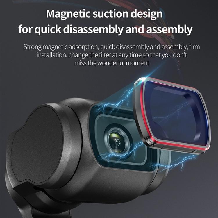 For DJI OSMO Pocket 3 STARTRC Star Lens Filter, Star