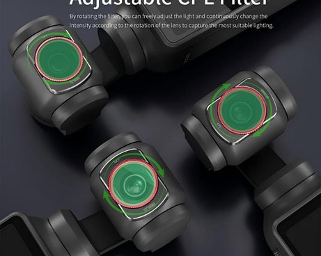 For DJI OSMO Pocket 3 STARTRC CPL Lens Filter, CPL