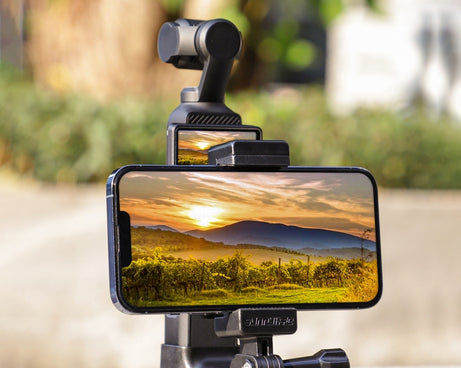 For DJI OSMO Pocket 3 Sunnylife Front Phone Holder Mount Handheld Tripod Expansion Brackets, OP3-ZJ747