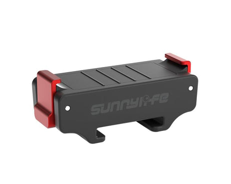 For DJI Osmo Action 5 Pro / 4 / 3 Sunnylife Magnetic Quick-Release Cold Shoe Adapter Action Camera Fill Light Microphone Adapter, AD938