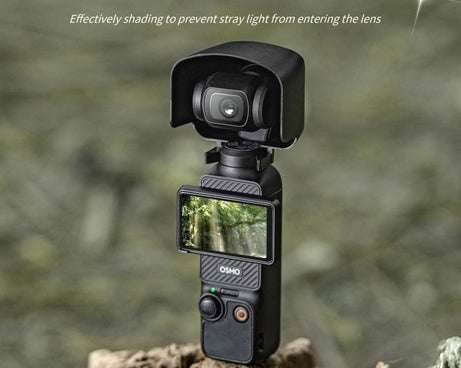 For DJI OSMO Pocket 3 STARTRC 2 in 1 Gimbal Camera Lens Cover Sunshade