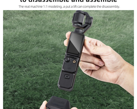 For DJI Osmo Pocket 3 STARTRC Silicone Desktop Base Bracket