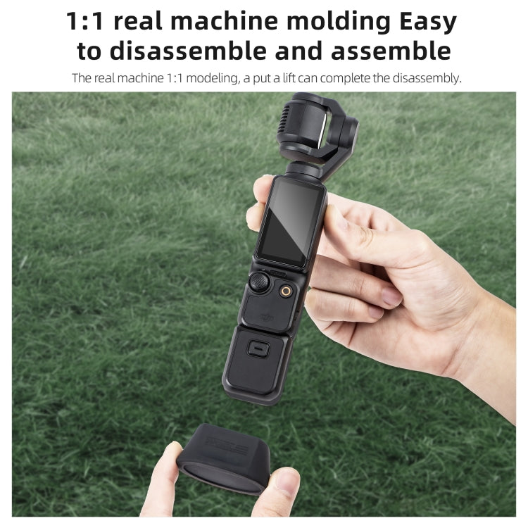 For DJI Osmo Pocket 3 STARTRC Silicone Desktop Base Bracket