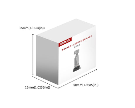 For DJI Osmo Pocket 3 STARTRC Silicone Desktop Base Bracket