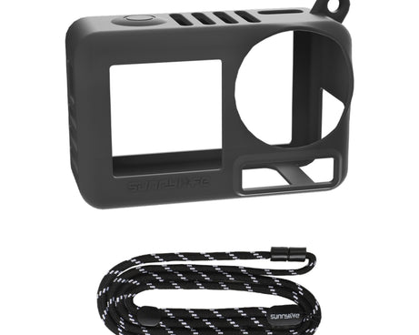 For DJI Osmo Action 5 Pro / 4 / 3 2pcs Sunnylife Silicone Lens Cap