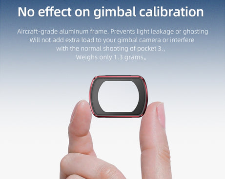 For DJI OSMO Pocket 3 STARTRC 1/4 Black Mist Filter, Black Mist
