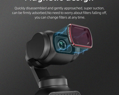 For DJI OSMO Pocket 3 STARTRC 1/4 Black Mist Filter, Black Mist