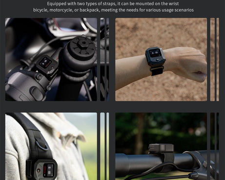 For DJI Osmo Action 5 Pro / 4 / 3 GPS Bluetooth Remote Control