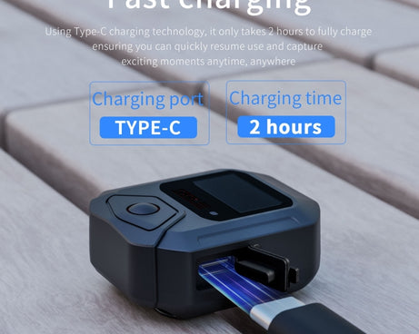 For DJI Osmo Action 5 Pro / 4 / 3 GPS Bluetooth Remote Control