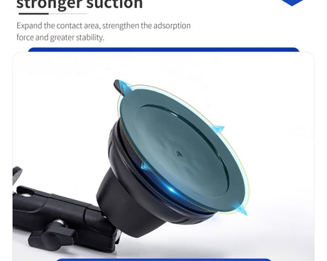 For DJI OSMO Pocket 3 STARTRC Suction Cup Holder Expansion Adapter Bracket, For DJI OSMO Pocket 3 Suction Cup Holder