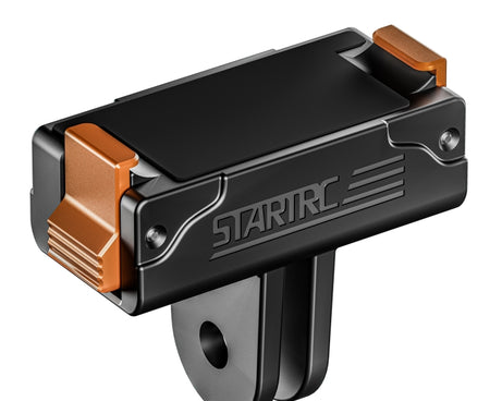 For DJI Osmo Action 5 Pro STARTRC Plastic Quick Adapter Magnetic Extension Bracket