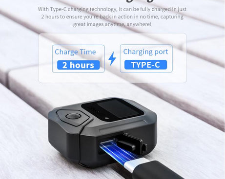 STARTRC GPS Bluetooth Remote Control For Insta360 X4 Series / Ace Pro Series / GO 3S Series, For Insta360 X4 Series