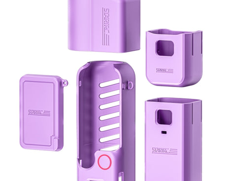 For DJI OSMO Pocket 3 STARTRC 5 in 1 Body Lens Handle Screen Silicone TPU Case, 5 in 1 Case